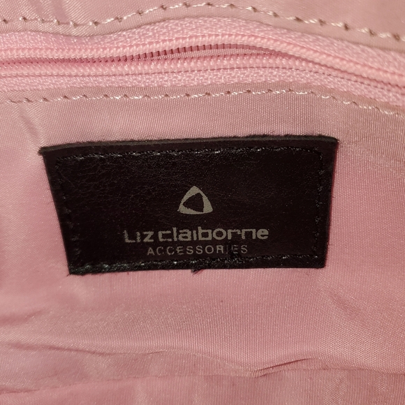 Liz Claiborne Red and Black Shoulder Bag - Picture 3 of 16